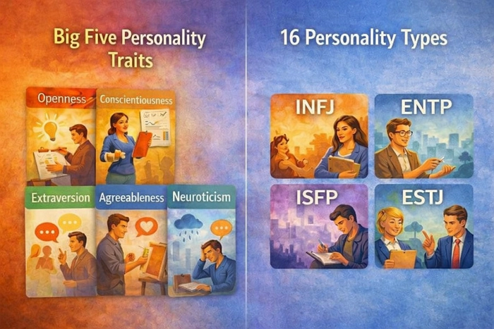 Bif Five Personality Vs Mbti