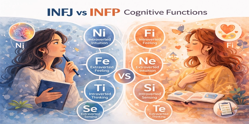 Infj Vs Infp Cognitive Function